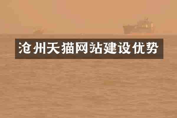 沧州天猫网站建设优势