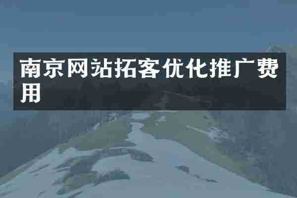 南京网站拓客优化推广费用