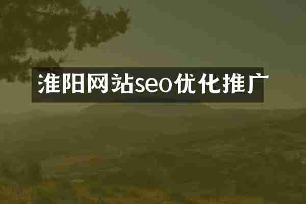 淮阳网站seo优化推广
