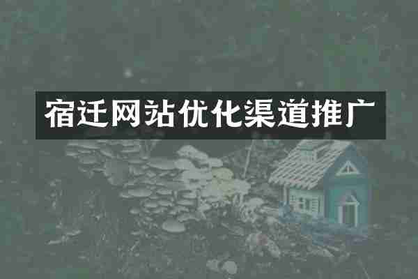 宿迁网站优化渠道推广