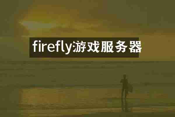 firefly游戏服务器