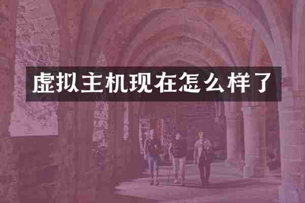 虚拟主机现在怎么样了
