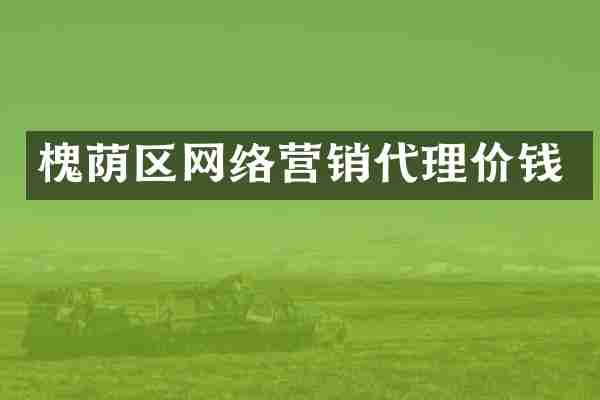 槐荫区网络营销代理价钱