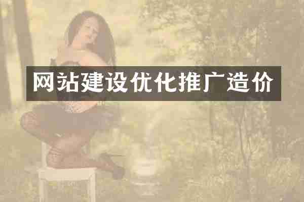 网站建设优化推广造价