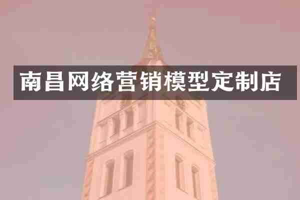 南昌网络营销模型定制店