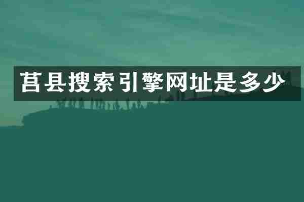 莒县搜索引擎网址是多少