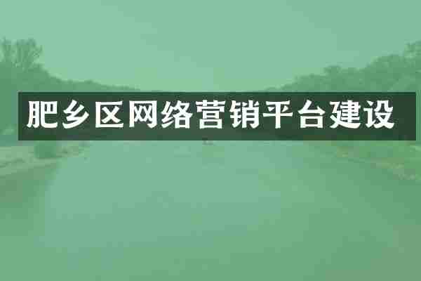 肥乡区网络营销平台建设