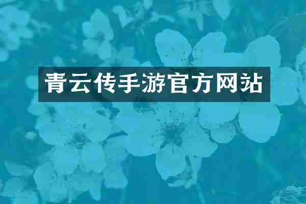 青云传手游官方网站