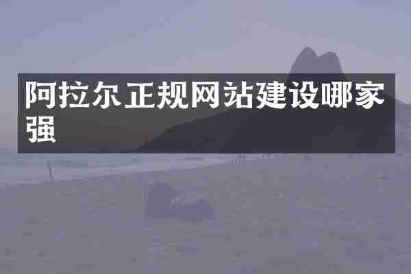 阿拉尔正规网站建设哪家强