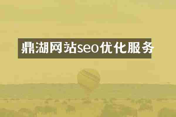 鼎湖网站seo优化服务