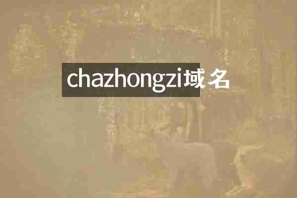 chazhongzi域名