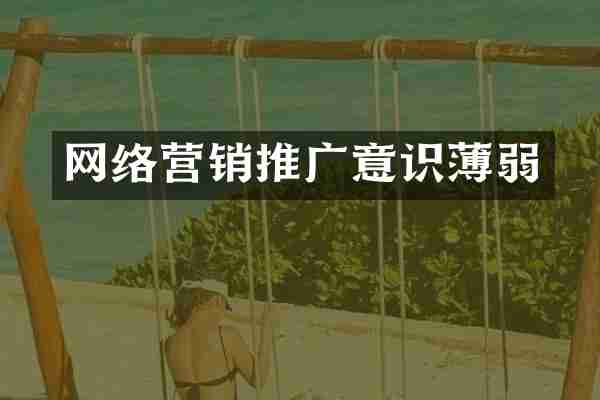 网络营销推广意识薄弱