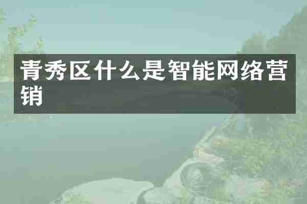 青秀区什么是智能网络营销