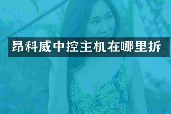 昂科威中控主机在哪里拆