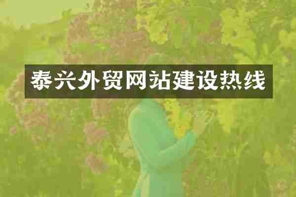 泰兴外贸网站建设热线