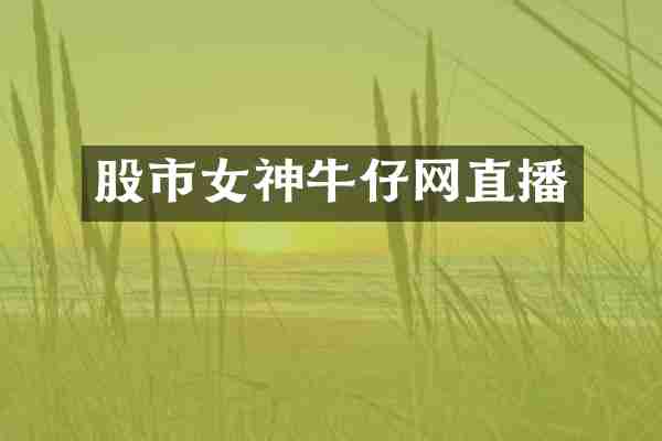股市女神牛仔网直播
