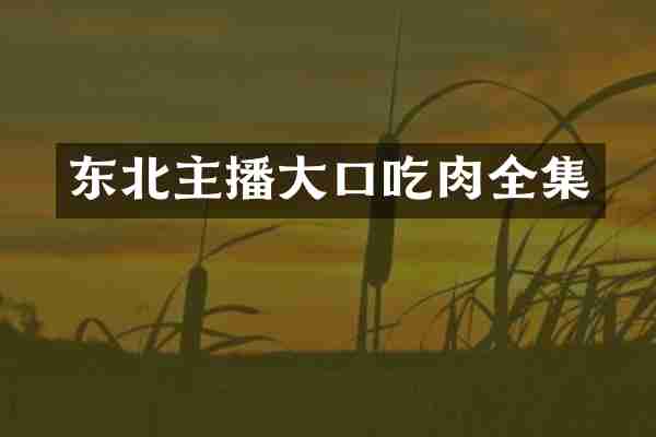 东北主播大口吃肉全集