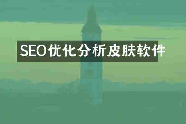 SEO优化分析皮肤软件