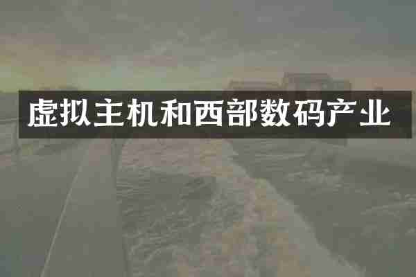 虚拟主机和西部数码产业