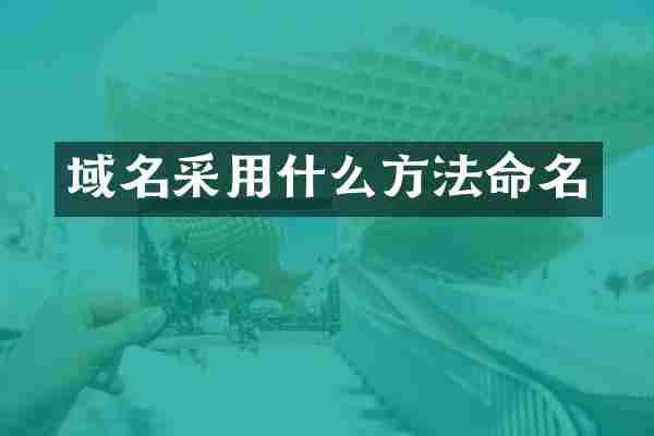 域名采用什么方法命名