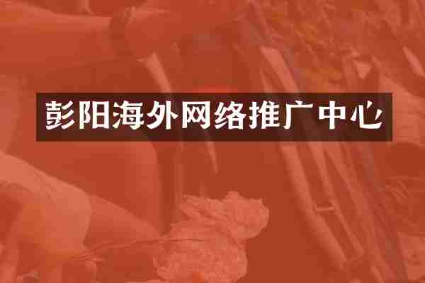 彭阳海外网络推广中心