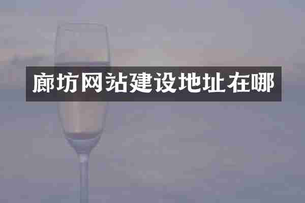 廊坊网站建设地址在哪