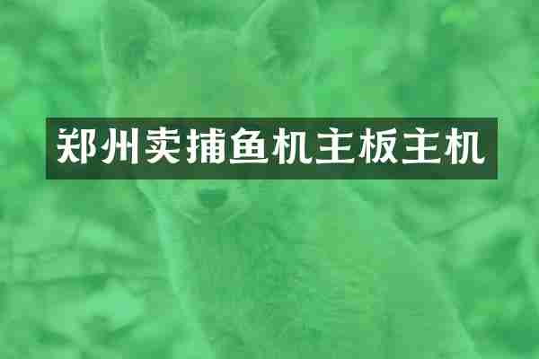 郑州卖捕鱼机主板主机