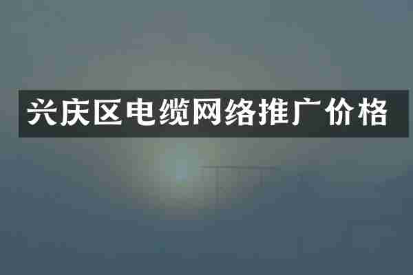 兴庆区电缆网络推广价格
