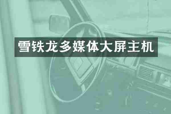 雪铁龙多媒体大屏主机