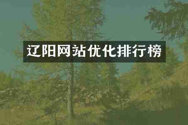 辽阳网站优化排行榜