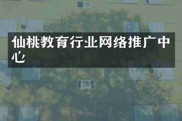 仙桃教育行业网络推广中心