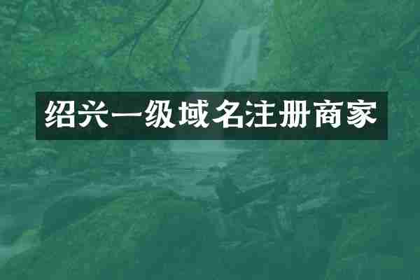 绍兴一级域名注册商家