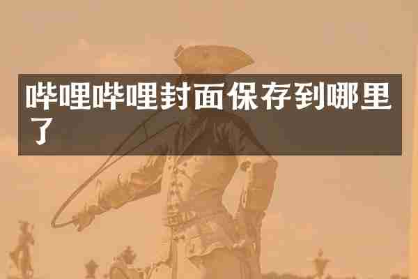 哔哩哔哩封面保存到哪里了