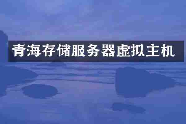青海存储服务器虚拟主机
