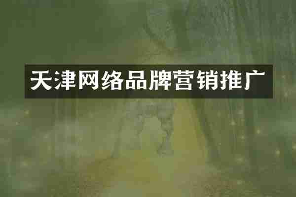 天津网络品牌营销推广