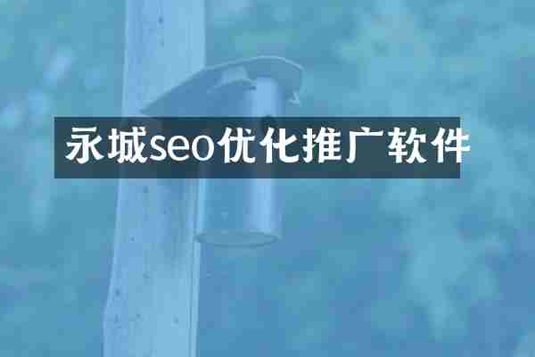 永城seo优化推广软件