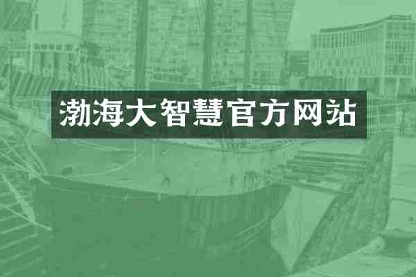 渤海大智慧官方网站