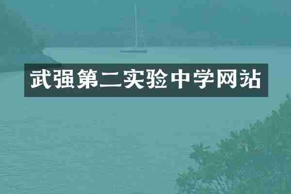 武强第二实验中学网站