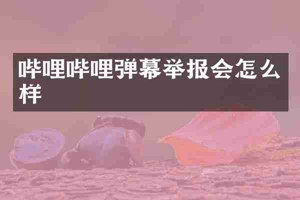 哔哩哔哩弹幕举报会怎么样