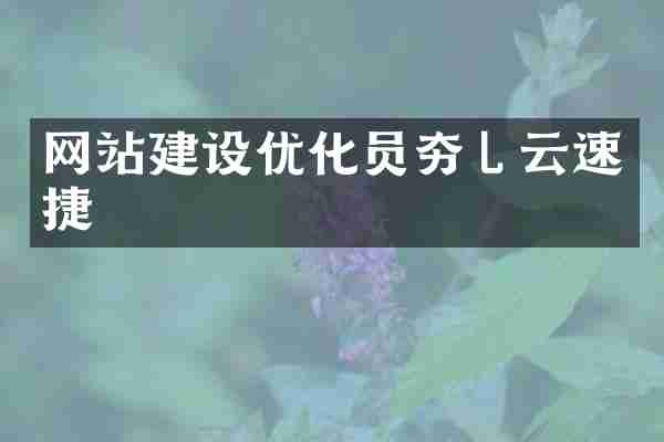 网站建设优化员夯乚云速捷