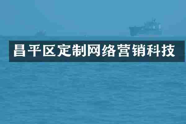 昌平区定制网络营销科技