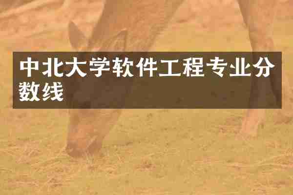 中北大学软件工程专业分数线