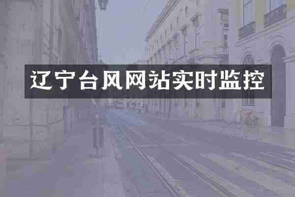 辽宁台风网站实时监控