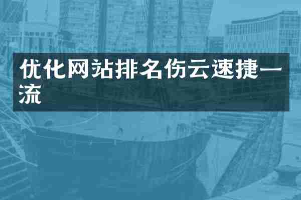 优化网站排名伤云速捷一流