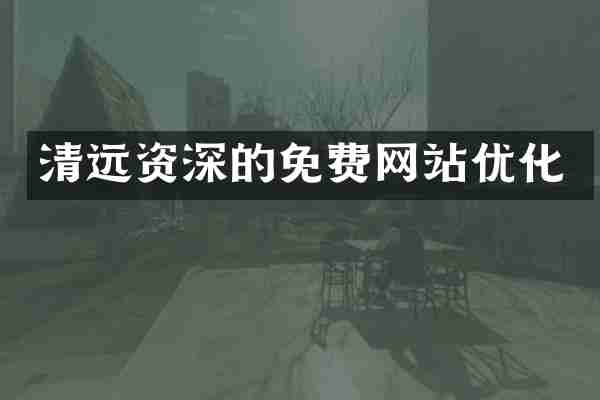 清远资深的免费网站优化