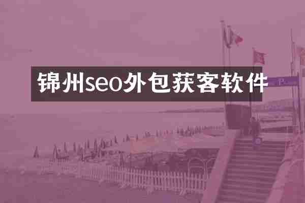 锦州seo外包获客软件