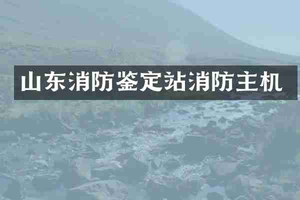 山东消防鉴定站消防主机
