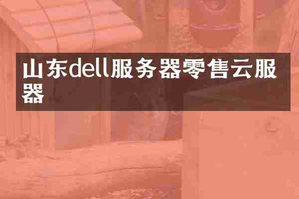 山东dell服务器零售云服务器