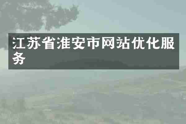 江苏省淮安市网站优化服务