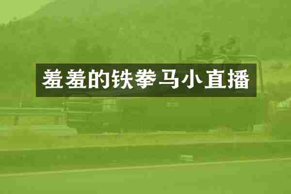 羞羞的铁拳马小直播